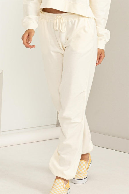 White Colored Cassidy Full Length Pants