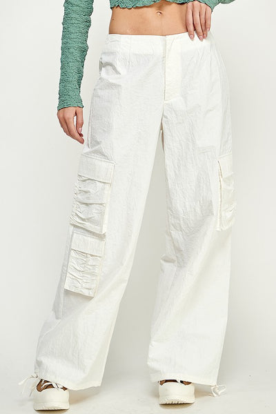 Off White Low Waist Parachute Pants – THE WEARHOUSE