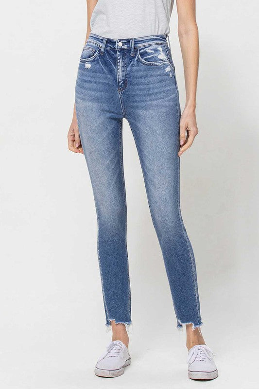 Regina High Rise Ankle Skinny Jeans