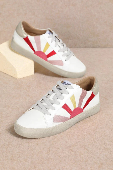 Texas City Limits Graffiti Design Platorm Sneakers