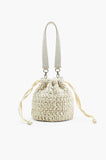 Pearl Sand Bucket Purse