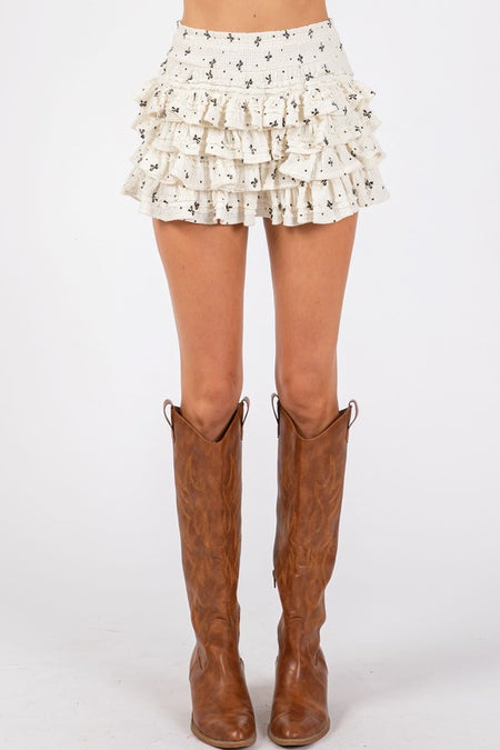 Charcoal Front Pocket Detailed Shorts