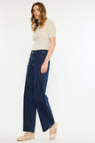 Betty Dark Wash High Rise Wide Leg Jeans
