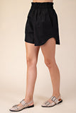 Black High Rise Shorts