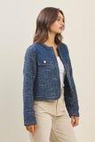 Denim Tweed Jacket
