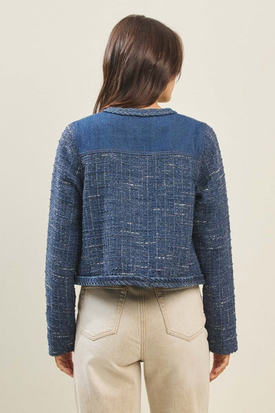 Denim Tweed Jacket