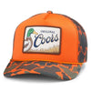 Orange Camo Coors Hat