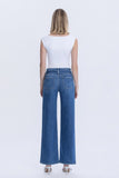 Jenny High Rise Waist TIe Wide Leg Jeans