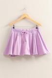 Lavender Sweatpant Skort