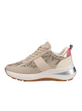 Lorie Pink and Tan Multi Color Sneaker