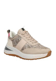 Lorie Pink and Tan Multi Color Sneaker