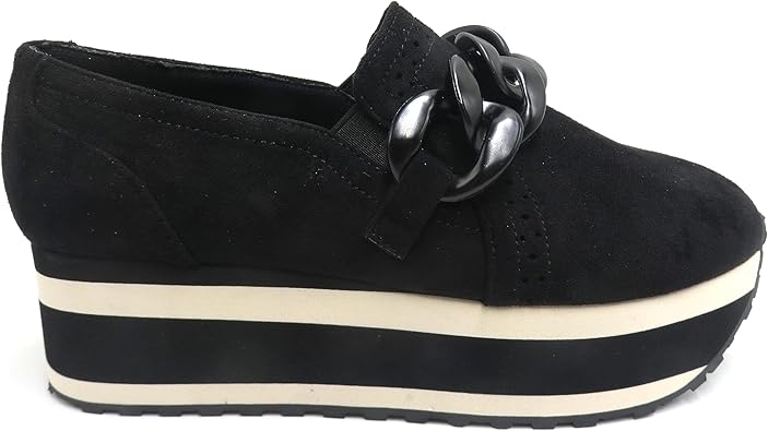 Pierre Dumas Black Platform Sneaker