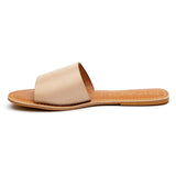 Natural Colored Cabana Slide Sandals