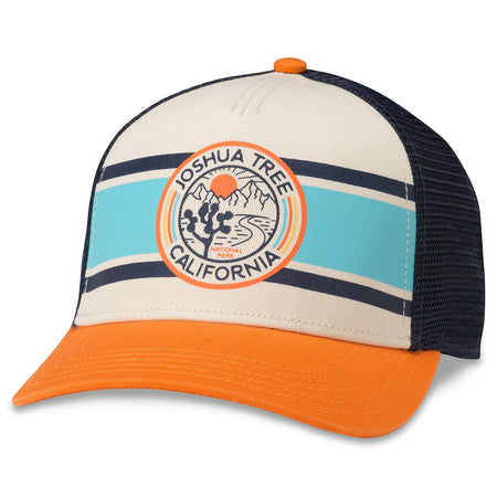 Bronco Blue Trucker Snap Back Hat