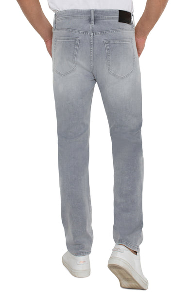 Grant Light Grey Modern Straight Leg Jeans