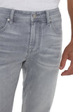 Grant Light Grey Modern Straight Leg Jeans