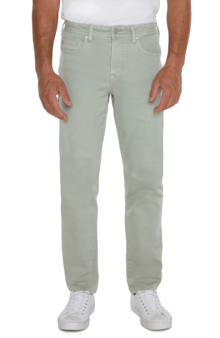 Grant Light Grey Modern Straight Leg Jeans