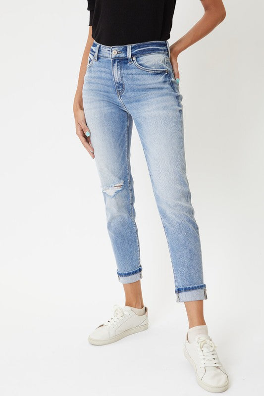 Hope High Rise Mom Jeans