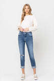 Sadie Stretch Boyfriend Crop Jeans