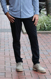 Rhone Black Colored Commuter Slim Fit Pants