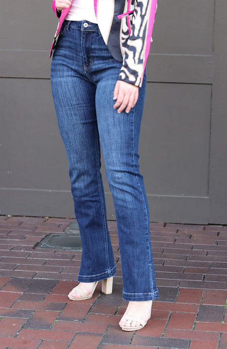 Sharon High Rise Distressed Skinny Jeans