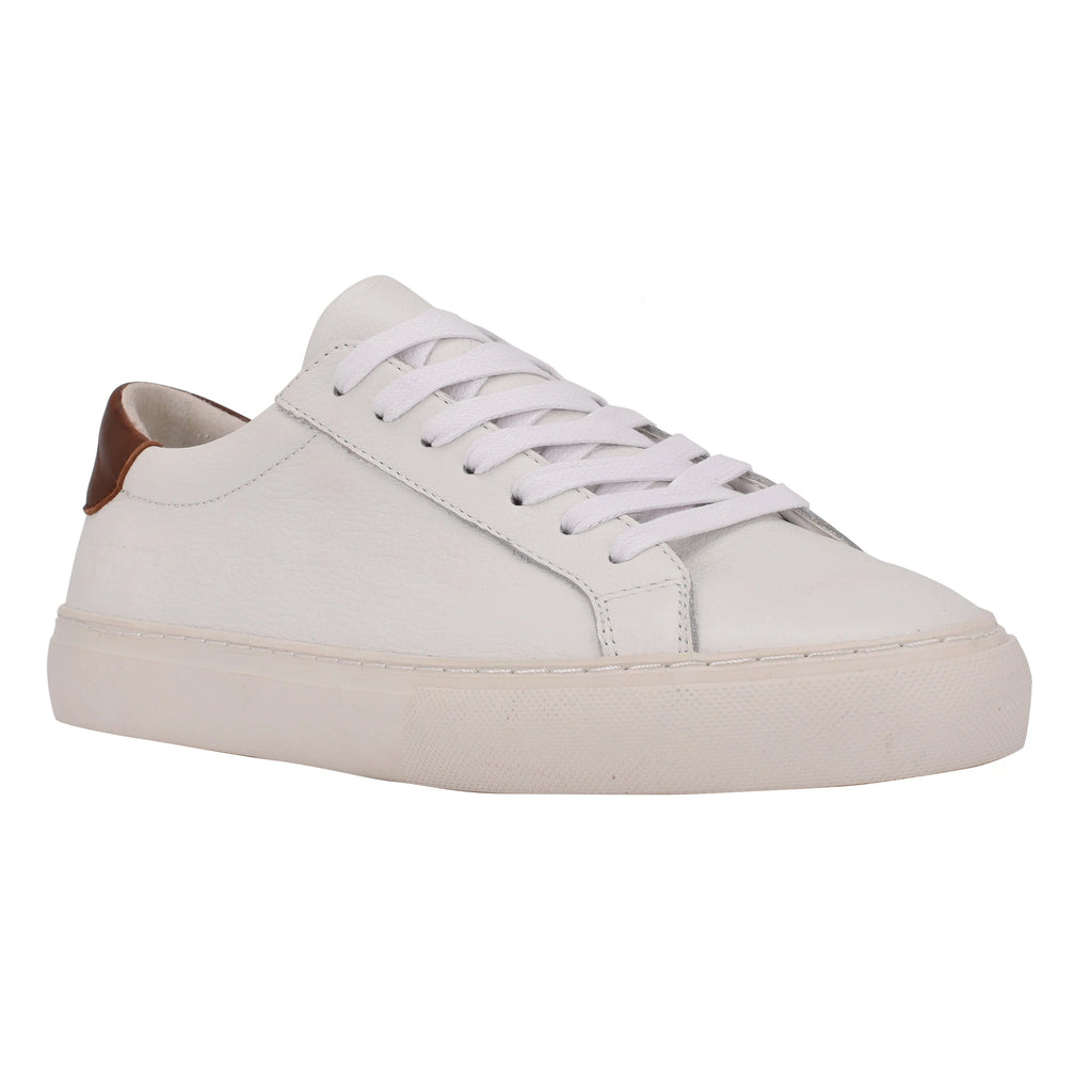 Aiden White and Brown Sneakers