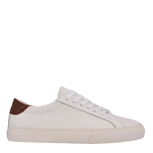 Aiden White and Brown Sneakers