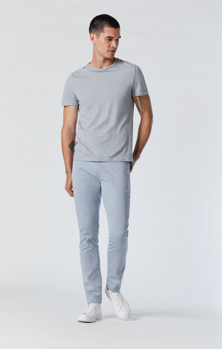 Grant Light Grey Modern Straight Leg Jeans