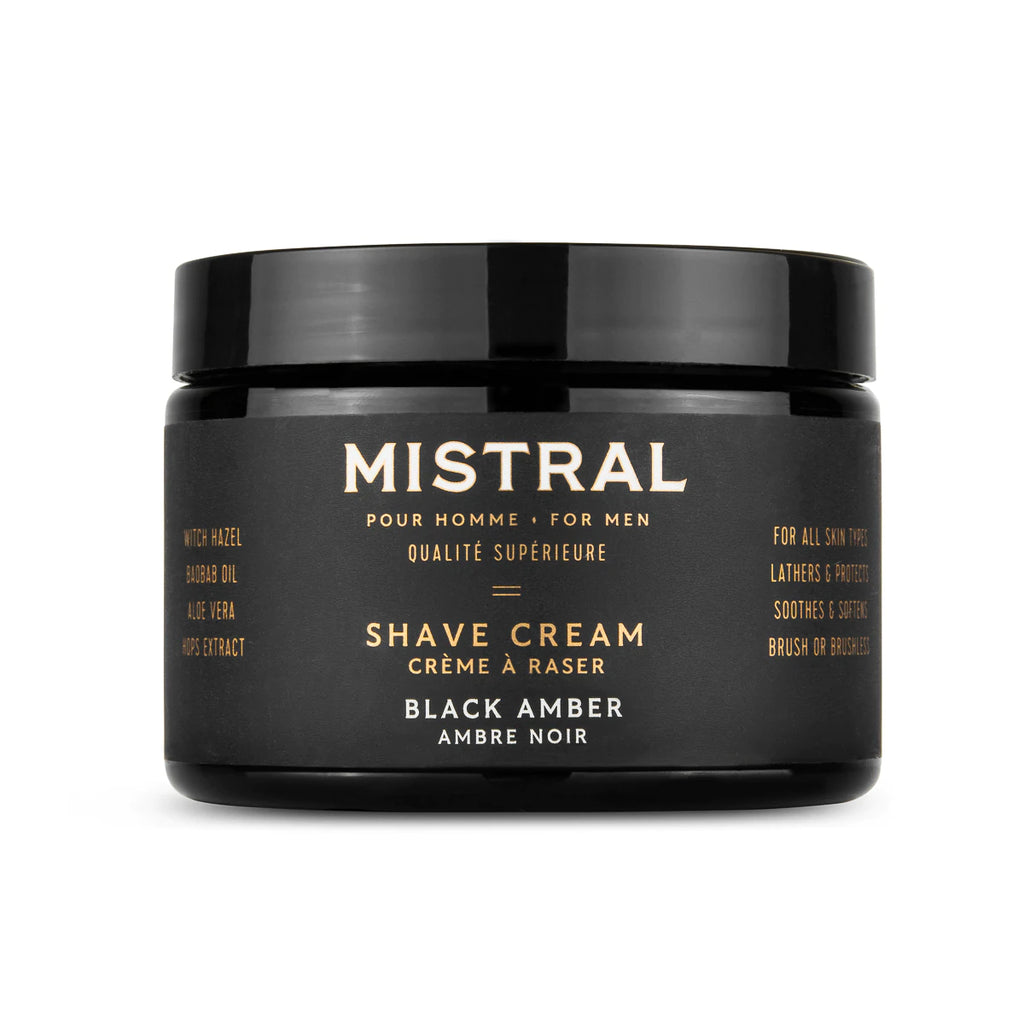 BLACK AMBER SHAVE CREAM