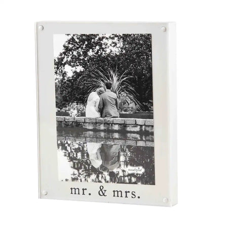 White Marble Bookend