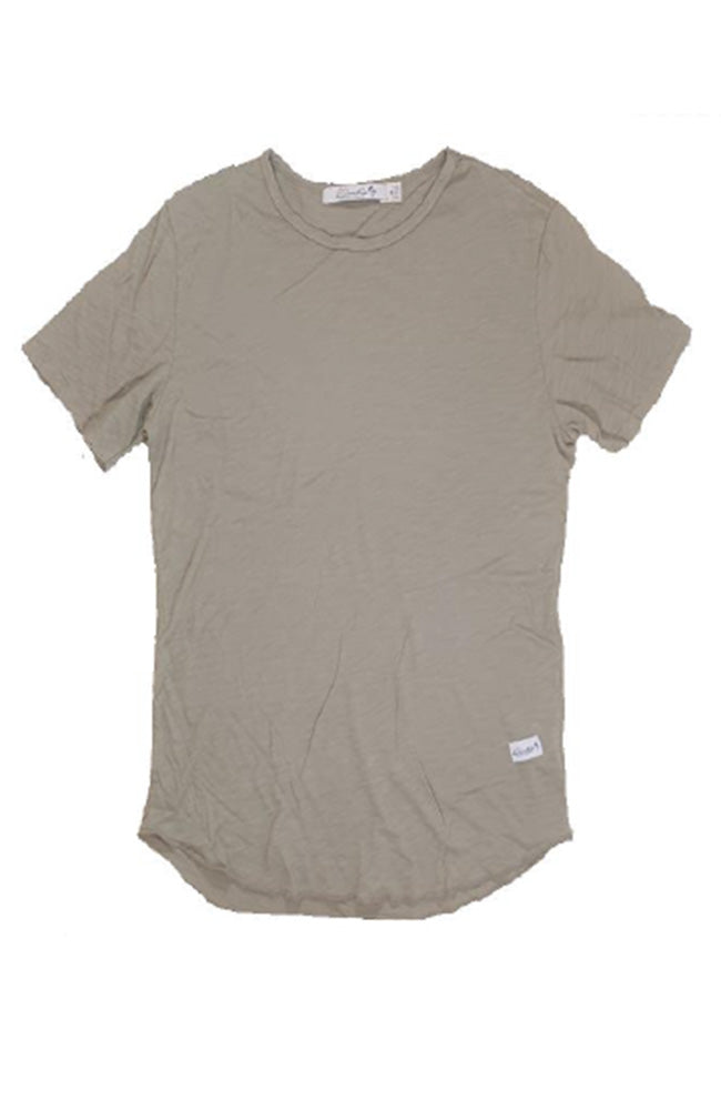 Army Green 4 Corners Crew Neck Tee