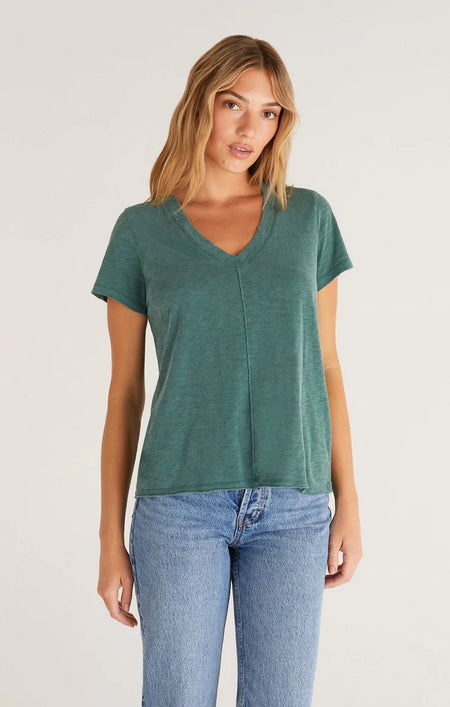 Charcoal Colored Soft Knit Cami Top