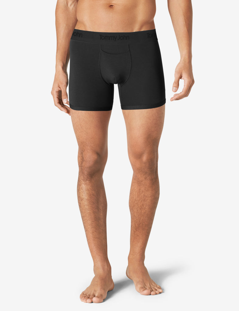 Tommy John Black Second Skin Trunk 4