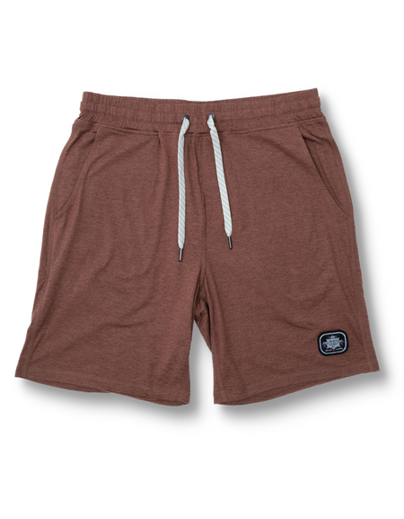 Rose Colored Twill Shorts