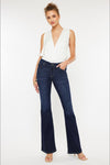 Ashley Mid Rise Flare Jeans