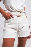 Frayed Q2 Shorts