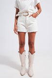 Frayed Q2 Shorts