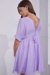 Lavender Colored Tiered Dress