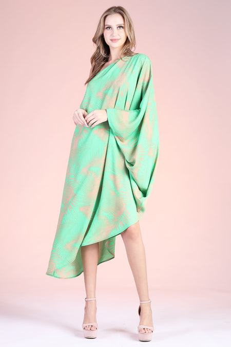Green Sleeveless Bodycon Dress
