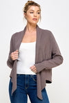 Mixed Texture Coco Wrap Sweater