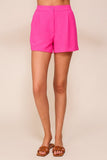 Hot Pink HIgh Waisted Shorts