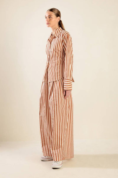 Striped Woven Pants