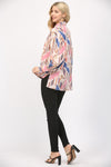Chain Printed Button Down Shirt