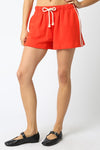 Orange Red Shasta Shorts