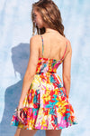 Floral Cut Out Dress