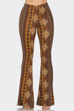 Boho Baroque Flared Pants