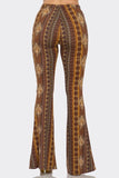 Boho Baroque Flared Pants