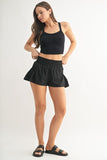 Black Chic Mini Shorts