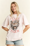 off white tiger graphic tee