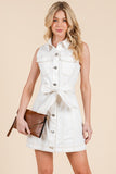 Off-White Utility Mini Dress